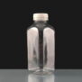500ml Square Plastic Juice Bottle with lid