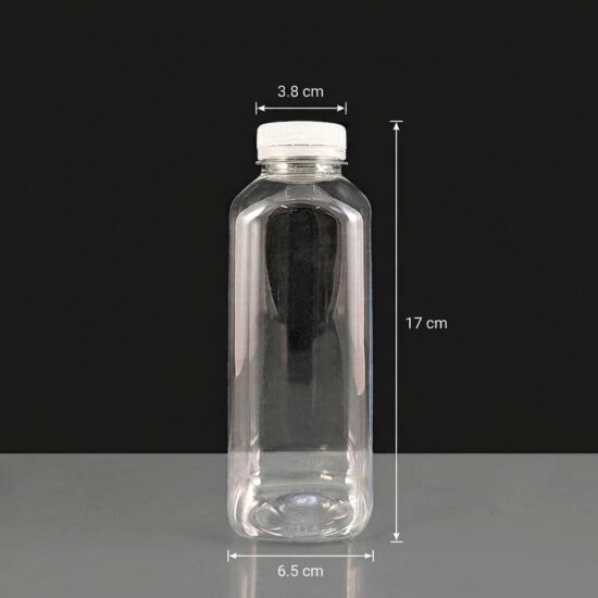 500ml rpet Square Plastic Juice Bottle 500ml rpet Square Juice Bottle