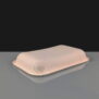 Bagasse tray with optional lid