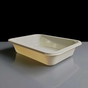 Faerch 2187-1F Evolve 685ml Dual Ovenable Tray