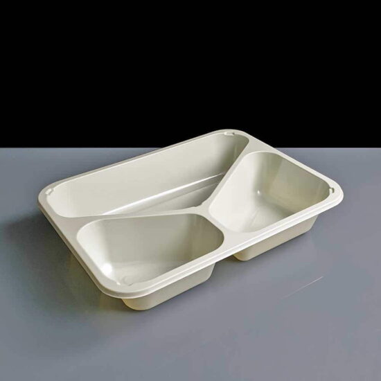 CPET Evolve 3 Compartment Dual Ovenable Trays CPET Evolve 3 Compartment Dual Ovenable Trays