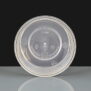 250ml Clear Round Plastic Container and Lid - Base of Container