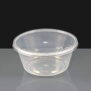 T12 - Clear Round Plastic Container and Lids