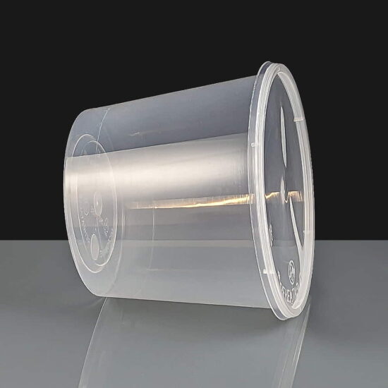T30 - Clear Round Plastic Container and Lids T30 - Clear Round Plastic Container and Lids