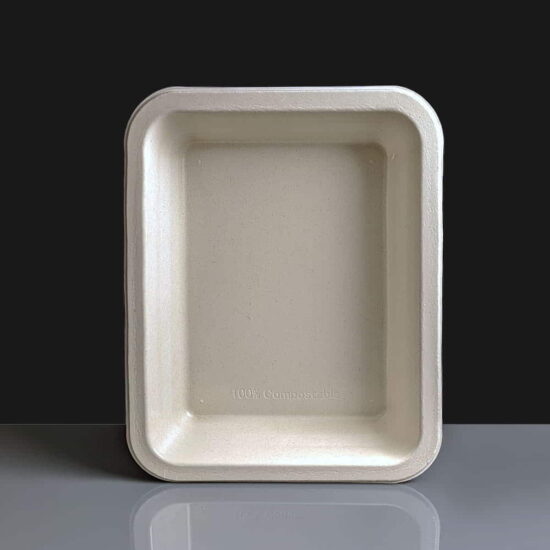 Fibrehot One Cavity Trays 1200ml Fibrehot One Cavity Trays 1200ml