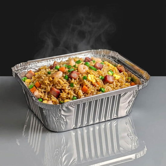 FN01 Small Filled Foil Container Small Foil Container