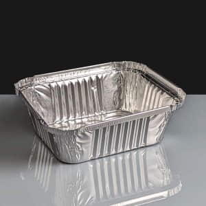 FN02 - Wide Rectangular Foil Containers