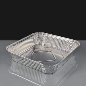 FN09 - Large Square No 9 Deep Foil Containers