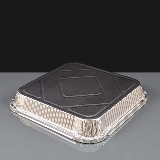 FN09 - Large Square No 9 Shallow Foil Containers FN09 - Large Square No 9 Shallow Foil Containers