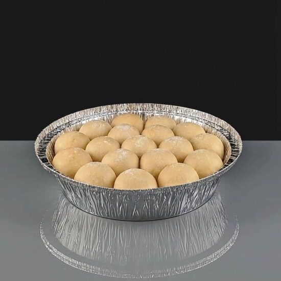 FN12 Round Foil Container - Filled Round Foil Container