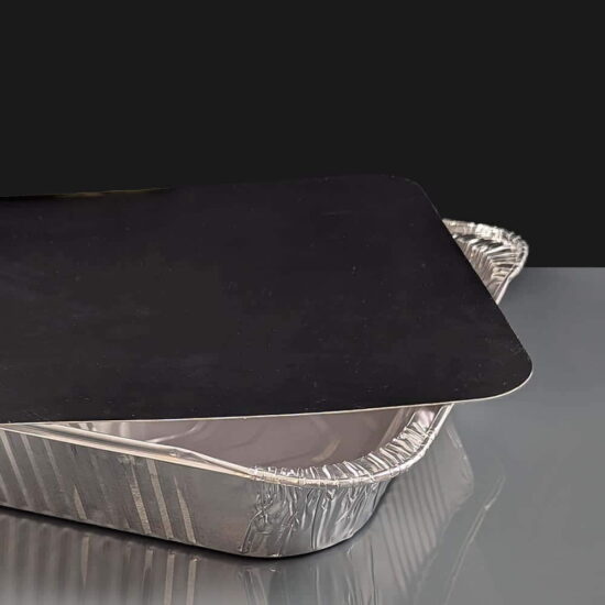 Flat Lid for Half Gastro Foil Containers Flat Lid for Half Gastro Foil Containers