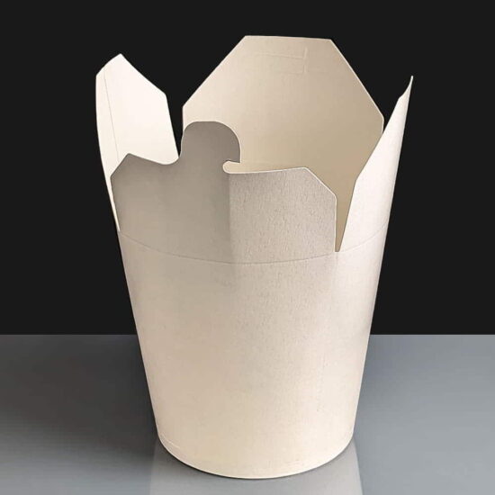 Extra Large 32oz Food Tub / White Noodle Boxes Extra Large 32oz Food Tub / White Noodle Boxes