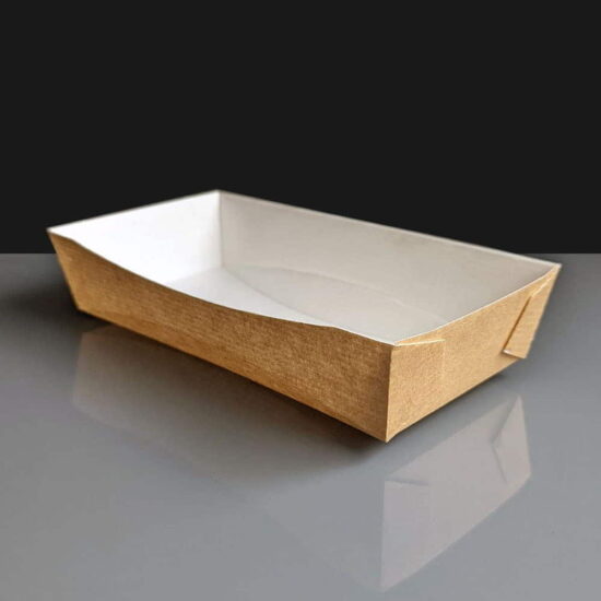 Small 'Taste' Rectangular Food Take Away Tray (280)