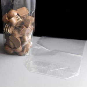160mm x 250mm Plain Block Bottom Bags