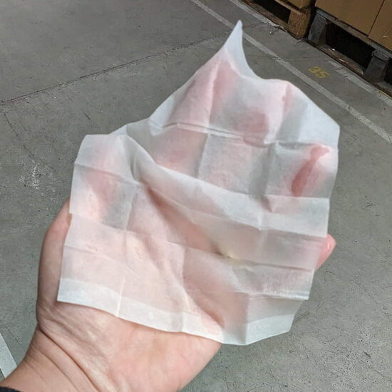 Lemon Fresh Hand / Face Wipes - In hand Lemon Fresh Hand / Face Wipes - In hand