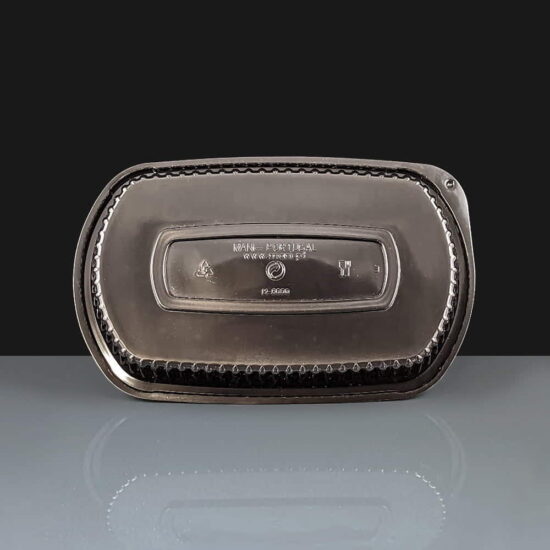 Deluxe Black Microwavable 30oz Container Deluxe Black Microwavable 30oz Container