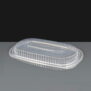 Deluxe Microwavable 30oz Container Clear Lid 