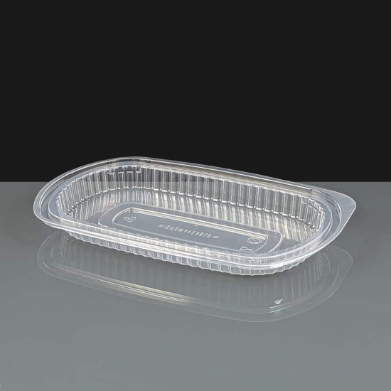 Deluxe Microwavable 30oz Container Clear Lid Deluxe Microwavable 30oz Container Clear Lid