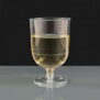 MG77 Disposable Wine Glass CA Stamped - Filled