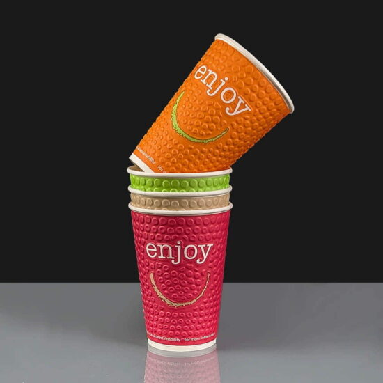 Huhtamaki 16oz Enjoy Hot Drink Cups Huhtamaki 16oz Enjoy Hot Drink Cups