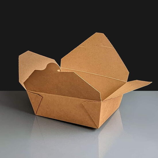 Biodegradable Leak-Proof Food Carton No.8 - 46oz Biodegradable Leak-Proof Food Carton No.8 - 46oz