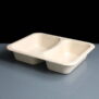 Novato B227/44-2 Two Compartment Trays 227 x 178 x 44