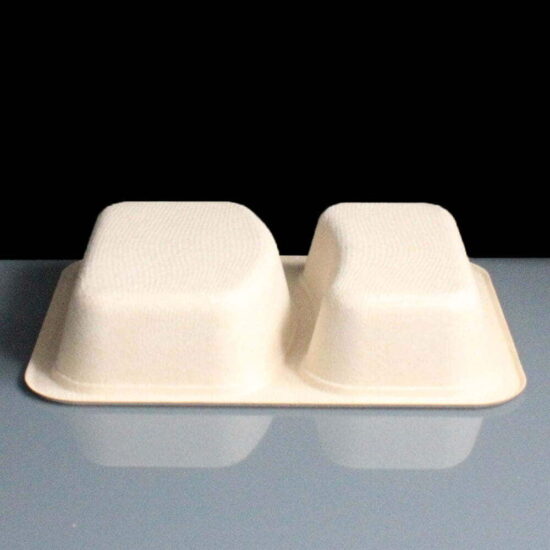 Novato B227/44-2 Two Compartment Trays 227 x 178 x 47 Novato B227/44-2 Two Compartment Trays 227 x 178 x 47