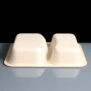 Novato B227/44-2 Two Compartment Trays 227 x 178 x 47