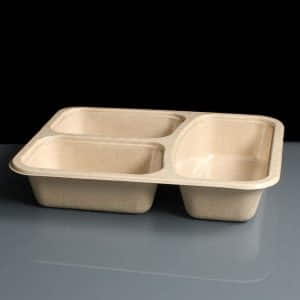 Novato 3-Compartment Trays