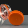 Orange Tamper Evident Juice Bottle Lid