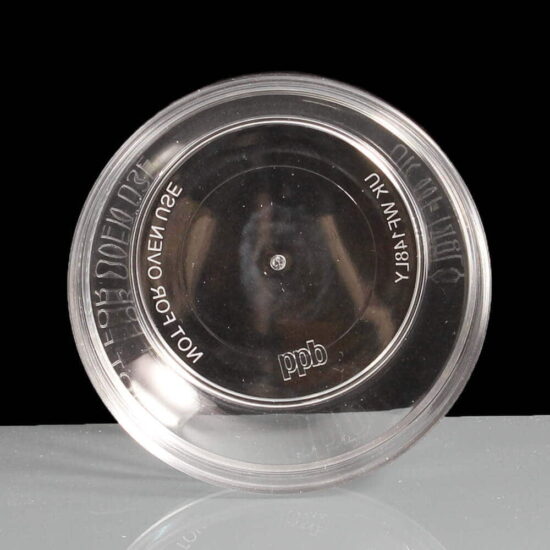 90ml Virtually Unbreakable Clear Plastic Chef / Sauce Pots Inside 90ml Virtually Unbreakable Clear Plastic Chef / Sauce Pots Inside