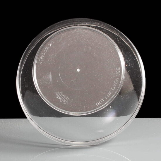 470ml Virtually Unbreakable Clear Plastic Chef / Sauce Pots Base 470ml Virtually Unbreakable Clear Plastic Chef / Sauce Pots Base