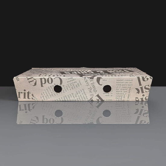 Corrugated Medium Printed Fish and Chips Boxes Corrugated Medium Printed Fish and Chips Boxes