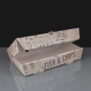Corrugated Medium Printed Fish and Chips Boxes