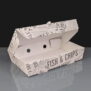 Corrugated Small Printed Fish and Chips Boxes