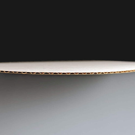 Corrugated Card 9" Pizza Disc - Edge Corrugated Card 9" Pizza Disc - Edge