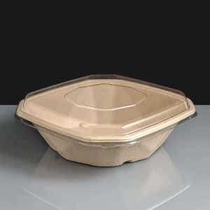 Home Compostable Bagasse Produce Tray 5x5