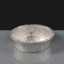 Round Foil Pie Tray 111mm - Rolled Edge 