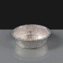 Round Foil Pie Tray 100mm - Rolled Edge 