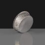 Round Foil Pie Tray 100mm - Rolled Edge 