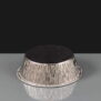 Round Deep Foil Pie Dish - Rolled Edge