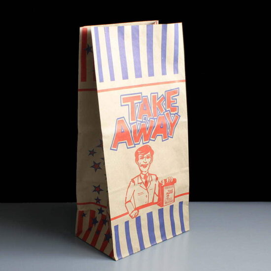 R8 Medium Take Away Paper Bag R8 Medium Take Away Paper Bag