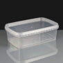 1000ml Rectangular Tamper Evident Container and Lid