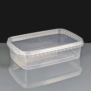 800ml Rectangular Tamper Evident Container and Lid