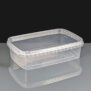 800ml Rectangular Tamper Evident Container and Lid