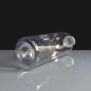 1000ml Clear Plastic Juice Bottle with Clear T/E Cap