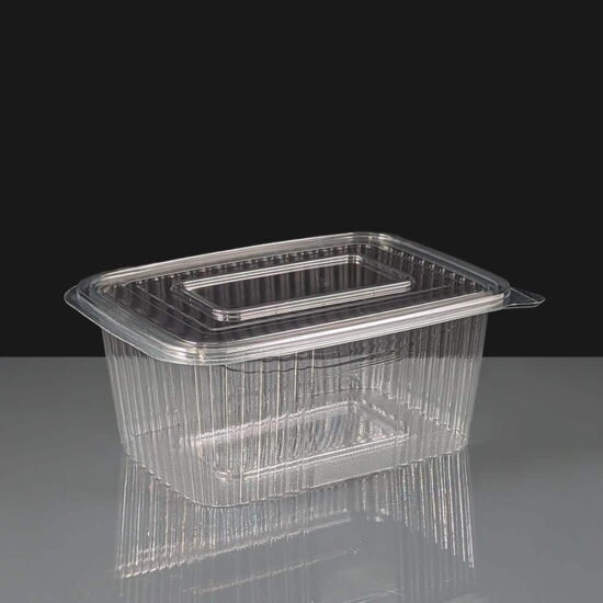 Diamond 1000 Clear - Hinged Salad Container Diamond 1000 Clear - Hinged Salad Container