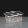 Diamond 1000 Clear - Hinged Salad Container