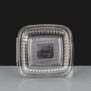 Diamond 250 Clear - Hinged Salad Container