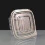 Diamond 375 Clear - Hinged Salad Container
